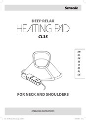 Sensede Deep Relax CL35 Operating Instructions Manual