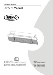 AC Pro ACBU-06HRFN1-MV0W Owner's Manual