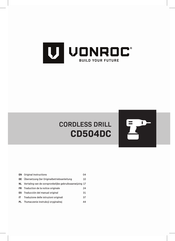 VONROC CD504DC Instructions Manual