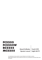 Husqvarna FC2255 Operator's Manual