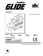 Saber Compact Glide SG28 Operating Instructions Manual