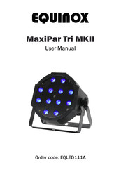 Equinox Systems MaxiPar Tri MKII User Manual