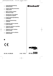 EINHELL 44.305.83 Original Operating Instructions