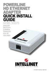 Intellinet 503273 Quick Install Manual