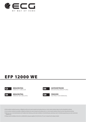 ECG EFP 12000 WE Instruction Manual