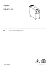Electrolux EF9 Installation And Operating Manual