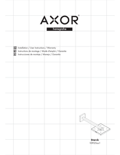 Hans Grohe AXOR Starck 10925001 Installation/User Instructions/Warranty