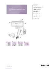 Philips beauty Thermoprotect super silent 1500 Manual