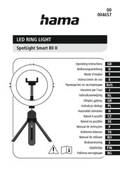 Hama SpotLight Smart 80 II Operating Instructions Manual