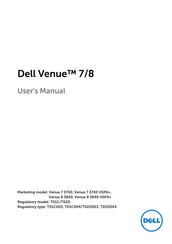 Dell Venue 7 3740 HSPA+ User Manual