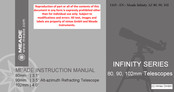 Meade Infinity AZ 102 Instruction Manual