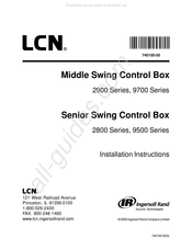 Ingersoll-Rand LCN 9500 Series Installation Instructions Manual