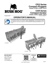 Bush Hog CPG Series Operator's Manual