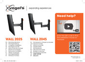 vogel's WALL 2025 Mounting Instructions