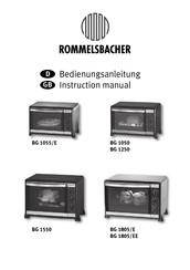 Rommelsbacher BG 1250 Instruction Manual
