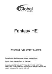 Global Fires Fantasy HE GHFC RN2 Series Installation, Maintenance & User Instructions