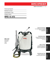 Birchmeier RPD 15 AT2 Operating Manual