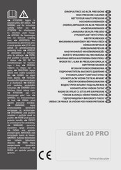 Lavor Giant 20 PRO Manual