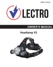 Vlectro VL-HLV2 Owner's Manual