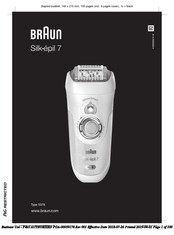Braun Type 5378 Manual