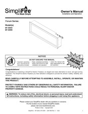SimpliFire SF-OD43 Owner's Manual