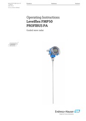 Endress+Hauser Levelflex FMP50 Operating Instructions Manual