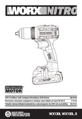 Worx Nitro WX130L Manual