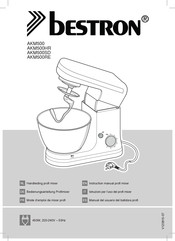 Bestron AKM500HR Instruction Manual