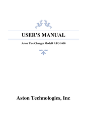 Aston Global ATC-1600 User Manual
