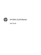 HP ENVY 24 IPS User Manual