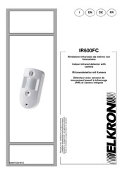 Elkron IR600FC Installation, Programming And Functions Manual