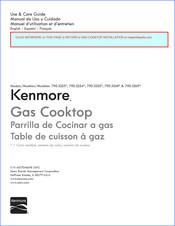 Kenmore 790.3255 Series Use & Care Manual