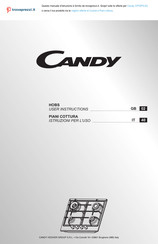 Candy CPF6PX/4U User Instructions