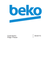 Beko BCSD173 Manual