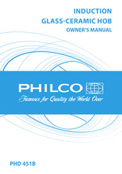 Philco PHD 451B Owner's Manual