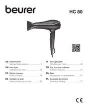 Beurer HC 80 Instructions For Use Manual
