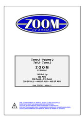 Zodiac ZOOM 310 Solid Instructions Manual