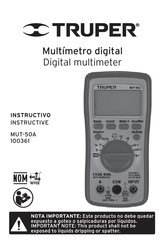 Truper 100361 Manual