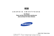 Samsung I930 User Manual