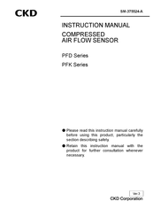 CKD PFK-102 Instruction Manual