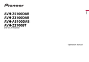 Pioneer AVH-A3100DAB Operation Manual