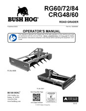 Bush Hog RG72 Operator's Manual