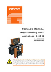 GAMA evolution G-50 H Service Manual