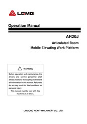 LGMG AR20J Operation Manual