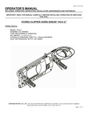 KENTMASTER HCC-2 Operator's Manual