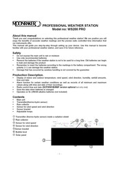 Moonraker WS200 PRO Manual