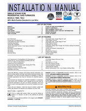 Johnson Controls Unitary Products TMLE Installation Manual