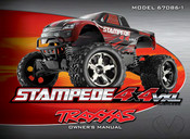 Traxxas STAMPEDE 4x4 VXL BRUSHLESS 67086-1 Owner's Manual