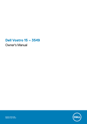 Dell Vostro 15 - 3549 Owner's Manual