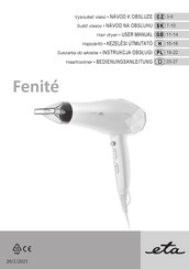 eta 8320 User Manual